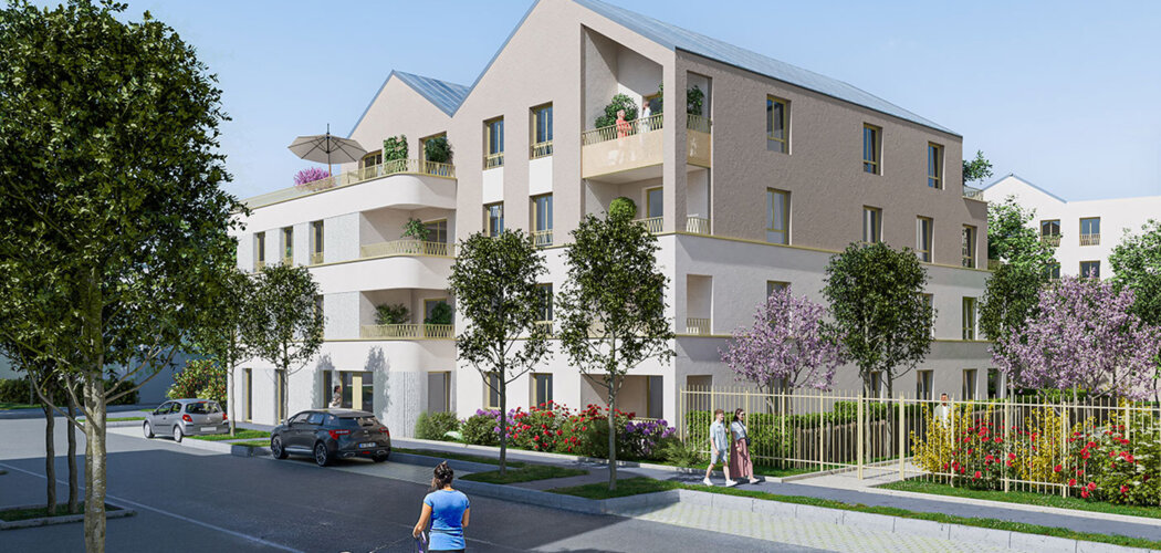 Programme immobilier neuf Agora Initio - Jouy-le-Moutier RER A vers Paris et cadre verdoyant (95280) - Référence : 18367