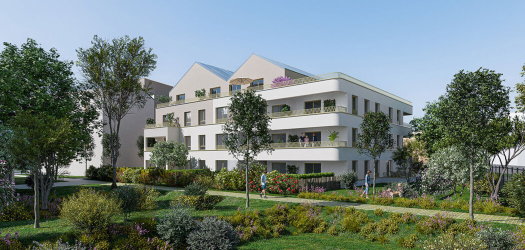 Programme immobilier neuf Agora Initio - Jouy-le-Moutier RER A vers Paris et cadre verdoyant (95280) - Référence : 18367