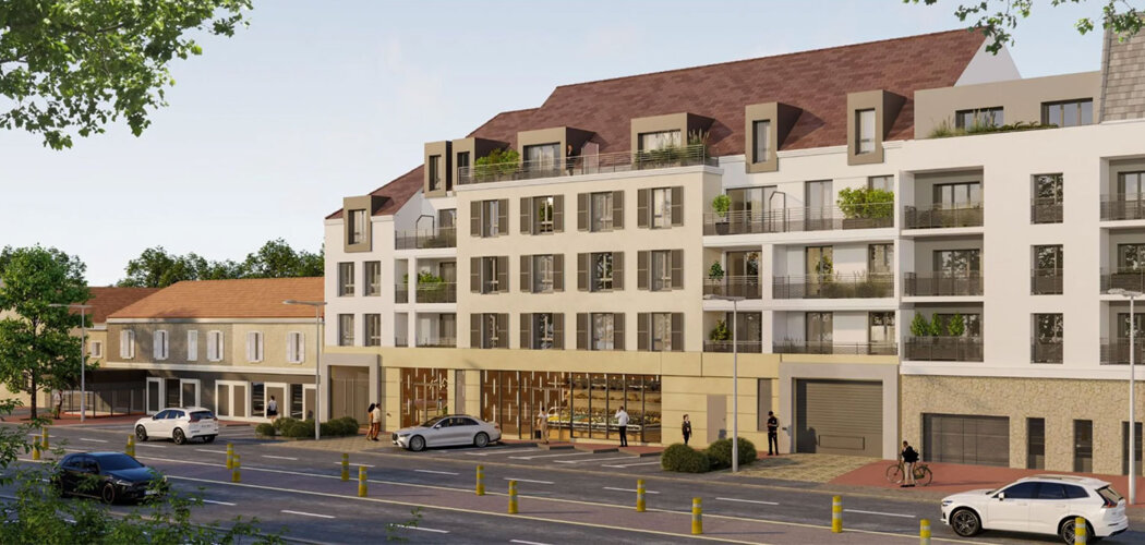 Programme immobilier neuf Nouvelle résidence - Juvisy-sur-Orge cadre paysager proche tramway T7 (91260) - Référence : 17720