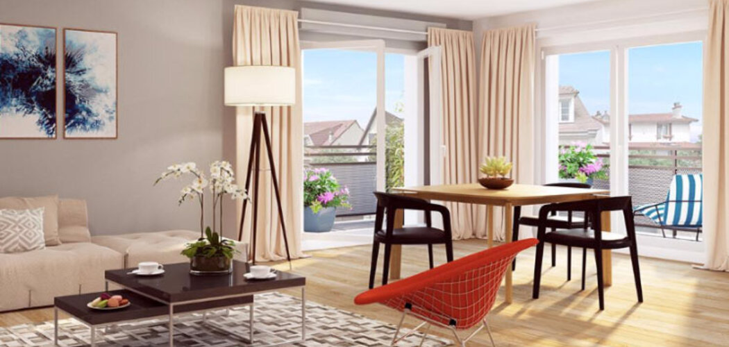 Programme immobilier neuf LES TERRASSES D'AMBROISE - La Ville-du-Bois : Résidence T1–T3 avec espaces extérieurs et cuisines ouvertes proche des commodités (91620) - Référence : 1284