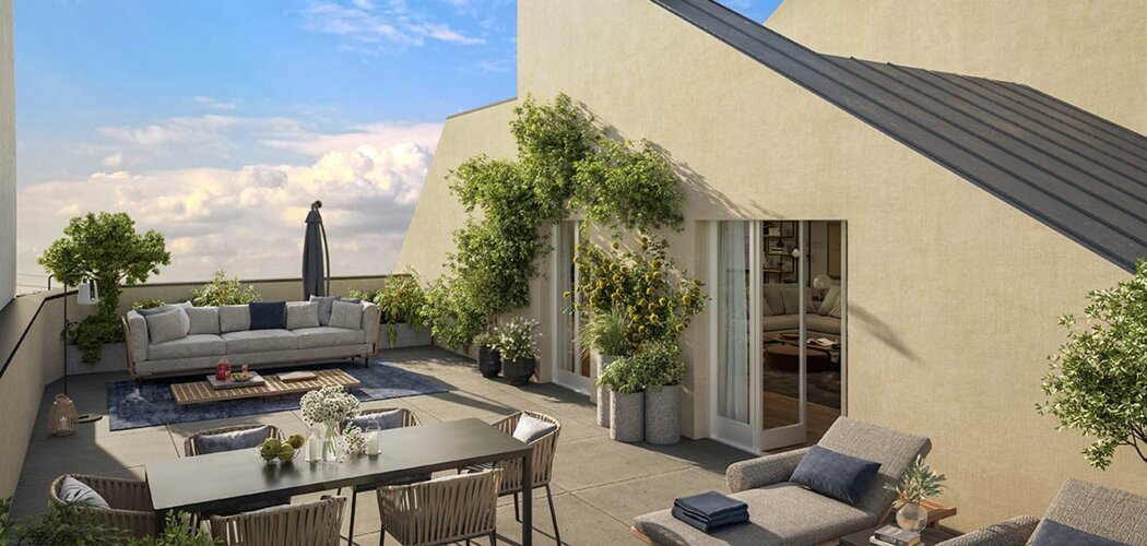 Programme immobilier neuf Maestria - Le Blanc-Mesnil : Résidence studio–T4 avec cadre résidentiel et confort optimisé proche des transports (93150) - Référence : 14809