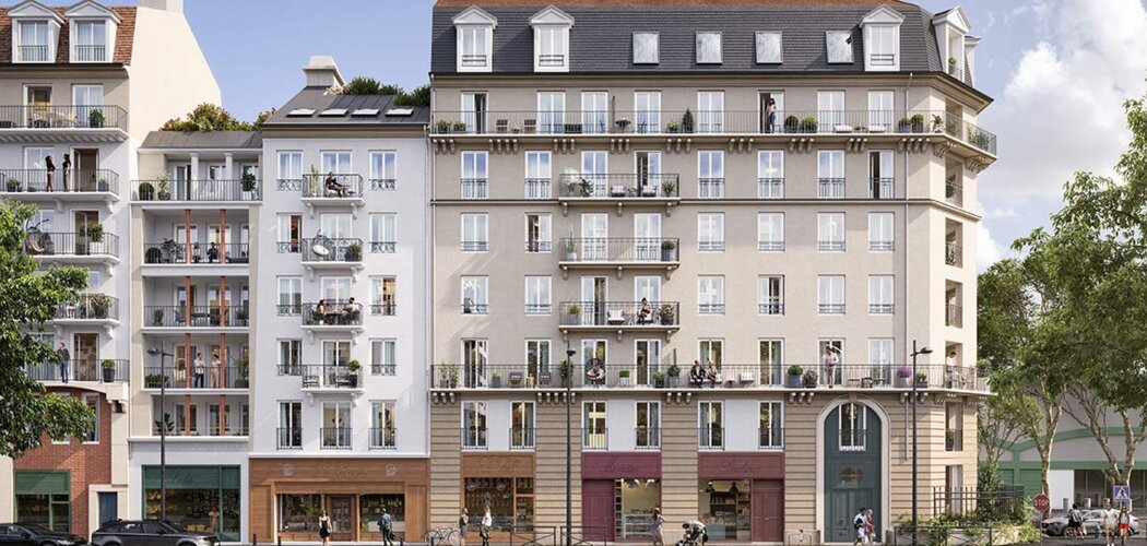 Programme immobilier neuf Maestria - Le Blanc-Mesnil : Résidence studio–T4 avec cadre résidentiel et confort optimisé proche des transports (93150) - Référence : 14809