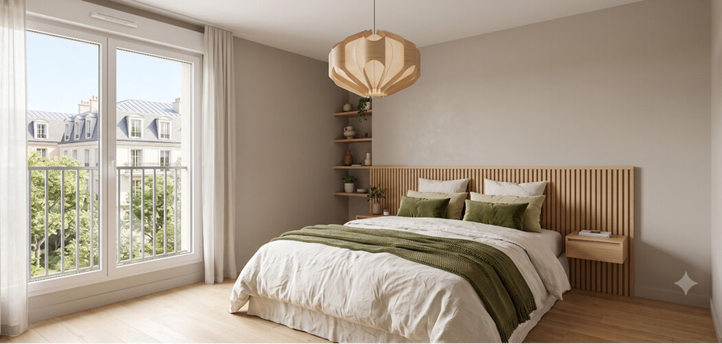 Programme immobilier neuf Le Domaine du Chevalier - Le Blanc-Mesnil : Résidence studio–T5 avec cadre résidentiel et confort optimisé proche des commodités (93150) - Référence : 14760