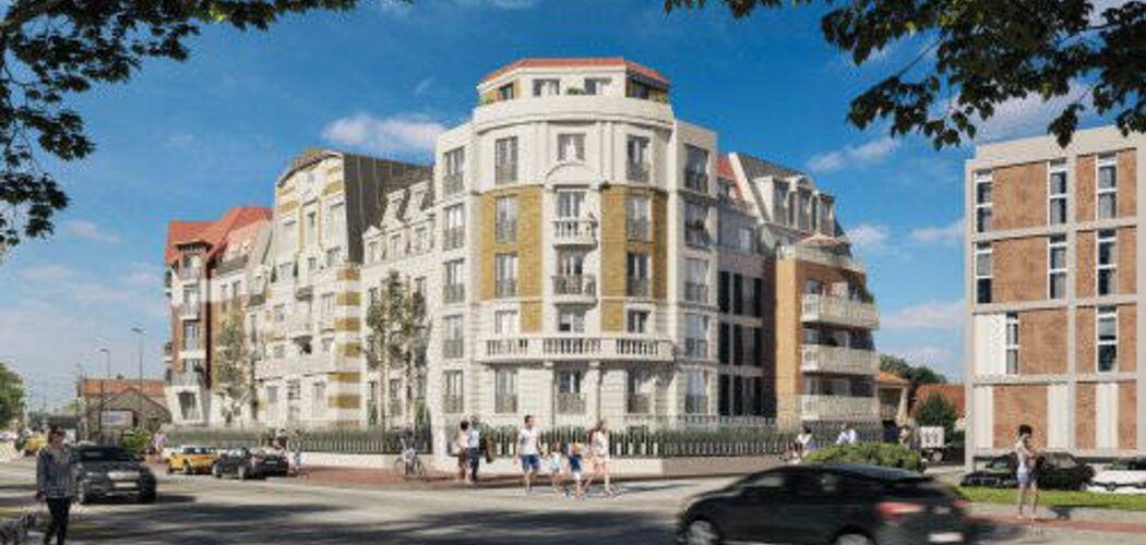 Programme immobilier neuf LA RÉSIDENCE DES PETITS PONTS - Le Blanc-Mesnil : Résidence studio–T5 avec cadre résidentiel et confort optimisé proche des transports (93150) - Référence : 18006