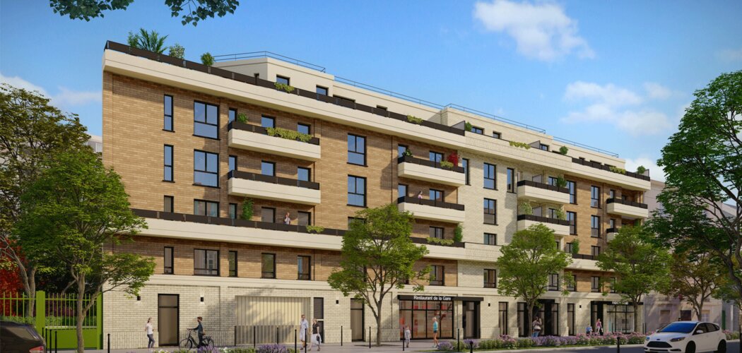 Programme immobilier neuf L’ARIANE - Le Bourget proche du RER B (93350) - Référence : 16543