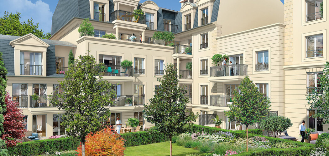 Programme immobilier neuf Les Villas de l Etang Colbert - Le Plessis-Robinson cadre verdoyant à 2 min de l’Étang-Colbert (92350) - Référence : 18585