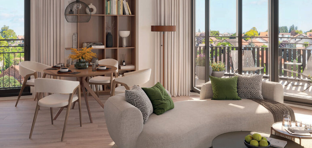 Programme immobilier neuf LES TERRASSES FLOUQUET - L’Haÿ-les-Roses logements du studio au 4 pièces proches RER B et métro 14 (94240) - Référence : 17744