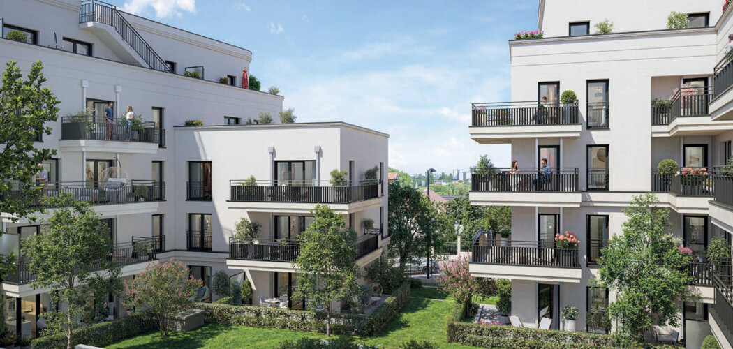 Programme immobilier neuf LES TERRASSES FLOUQUET - L’Haÿ-les-Roses logements du studio au 4 pièces proches RER B et métro 14 (94240) - Référence : 17744