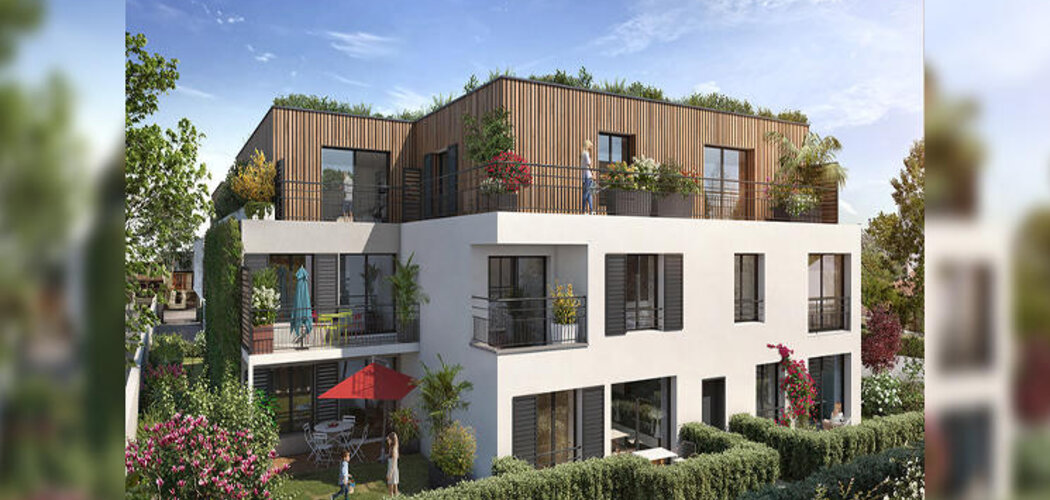 Programme immobilier neuf green harmony - Livry-Gargan : Résidence studio–T4 avec cadre urbain et confort optimisé proche des transports (93190) - Référence : 5617