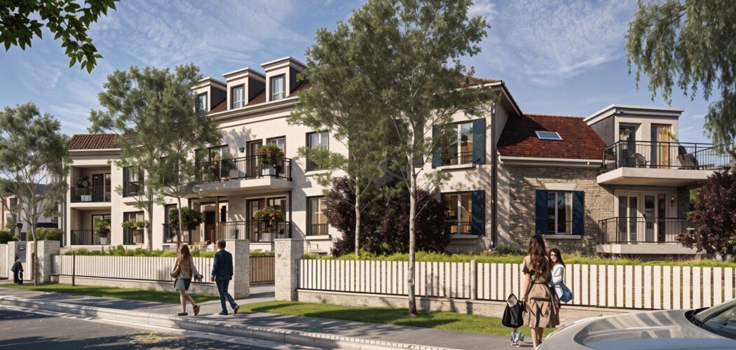 Programme immobilier neuf VILLA MAGNOLIA - Luzarches à deux pas  de la gare transilien H (95270) - Référence : 16639