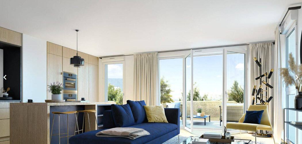 Programme immobilier neuf ATRIUM - Magnanville : Résidence studio–T4 avec cadre résidentiel et confort optimisé proche des transports (78200) - Référence : 7214