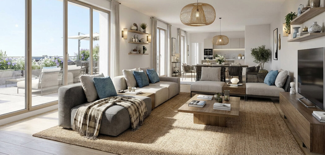 Programme immobilier neuf VILLA BOULMIER - Maisons-Alfort cadre verdoyant près métro ligne 8 et parc des Hanneton (94700) - Référence : 17540