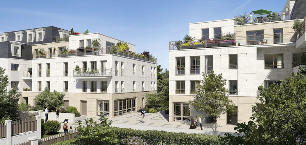 Programme immobilier neuf VILLA BOULMIER - Maisons-Alfort cadre verdoyant près métro ligne 8 et parc des Hanneton (94700) - Référence : 17540
