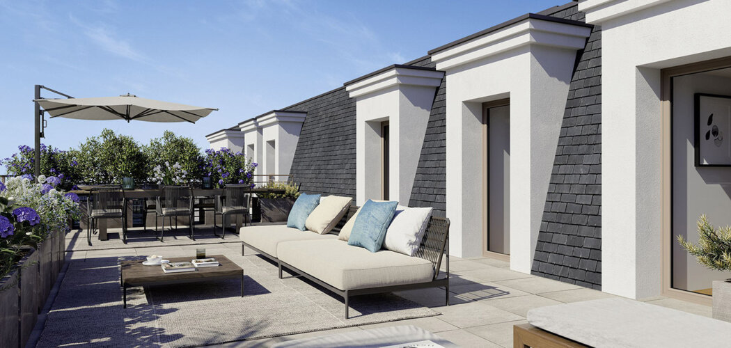 Programme immobilier neuf VILLA BOULMIER - Maisons-Alfort cadre verdoyant près métro ligne 8 et parc des Hanneton (94700) - Référence : 17540