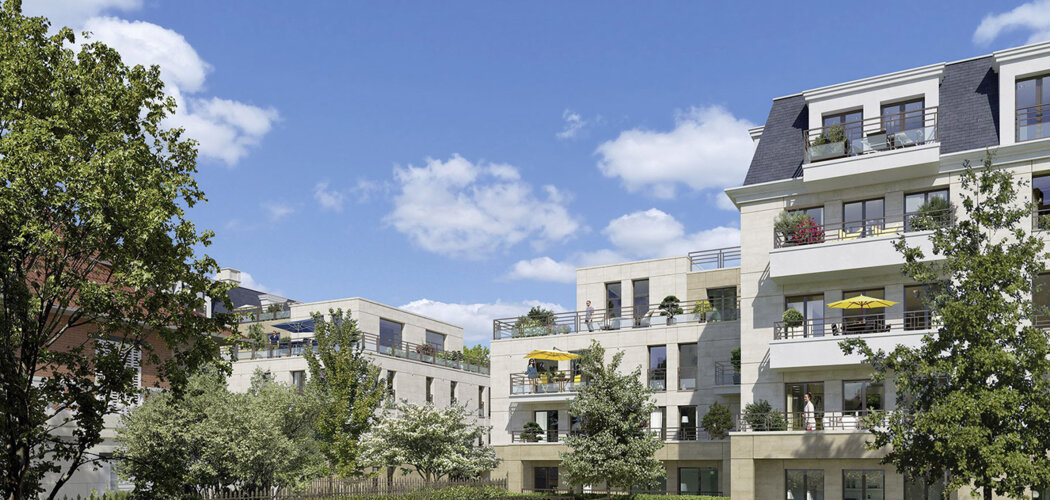 Programme immobilier neuf VILLA BOULMIER - Maisons-Alfort cadre verdoyant près métro ligne 8 et parc des Hanneton (94700) - Référence : 17540