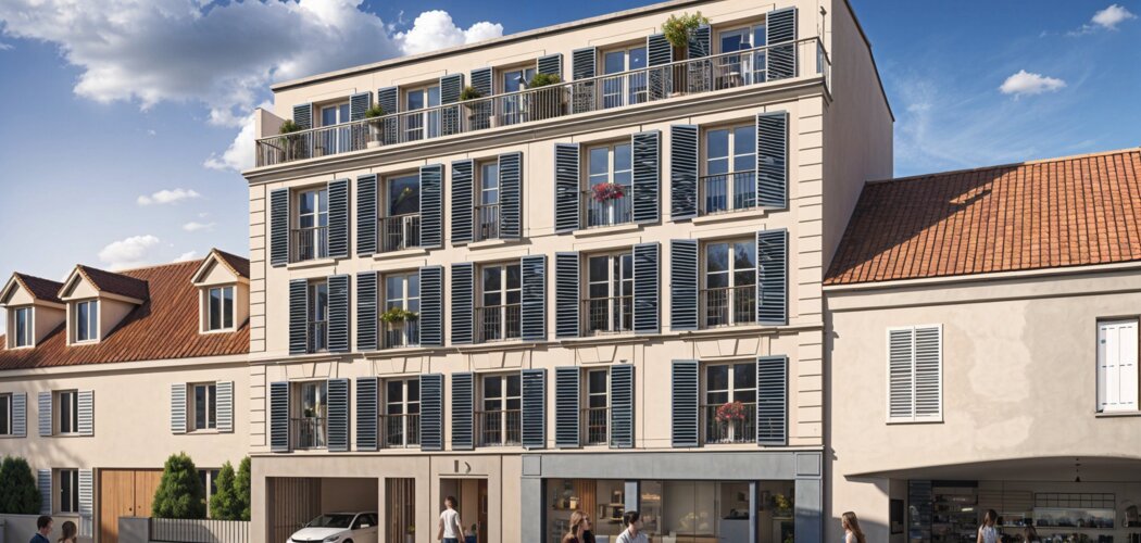 Programme immobilier neuf Résidence Jehan Alain (78) - Maisons-Laffitte adresse d’exception à 15 min de La Défense (78600) - Référence : 11900