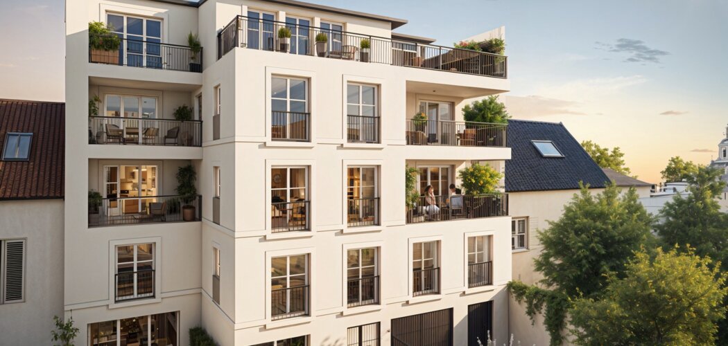 Programme immobilier neuf Résidence Jehan Alain (78) - Maisons-Laffitte adresse d’exception à 15 min de La Défense (78600) - Référence : 11900