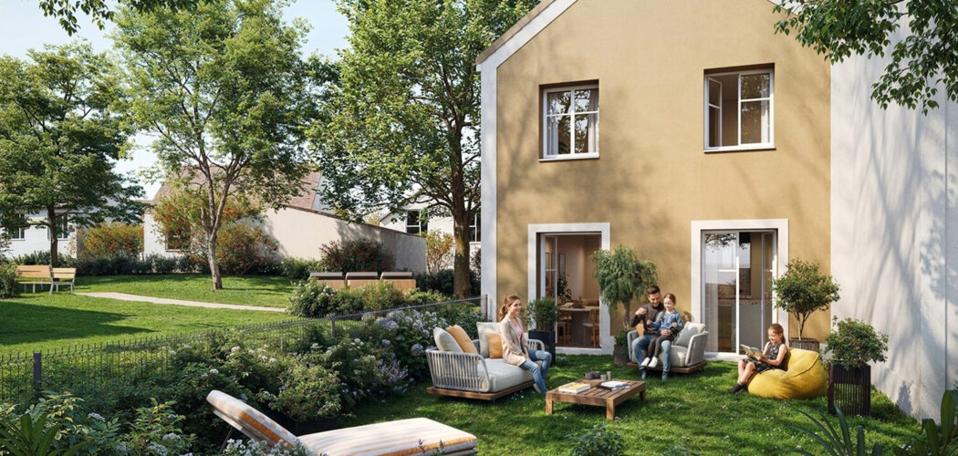 Programme immobilier neuf Villas Gassicourt - Mantes-la-Jolie logements du 2 au 4 pièces près de la ligne J (78200) - Référence : 17899