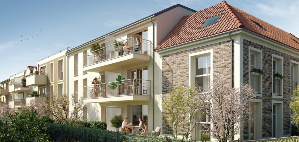 Programme immobilier neuf Villas Gassicourt - Mantes-la-Jolie logements du 2 au 4 pièces près de la ligne J (78200) - Référence : 17899