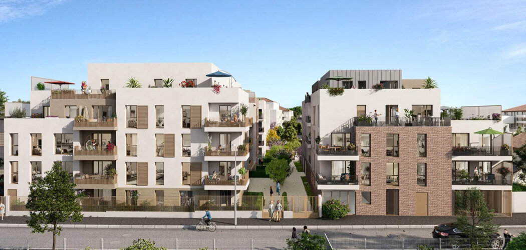 Programme immobilier neuf JOLIE SEINE - Mantes-la-Jolie logements du studio au 4 pièces près du TER (78200) - Référence : 17824