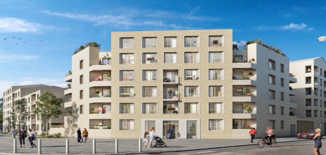 Programme immobilier neuf Contemplation - Mantes-la-Jolie : Résidence studio–T4 avec cadre végétal et confort optimisé proche des transports (78200) - Référence : 18034