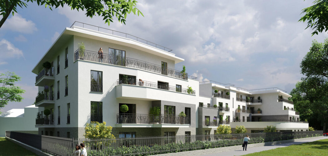 Programme immobilier neuf Domaine Lafayette - Marnes-la-Coquette : Résidence T2–T3 avec cadre naturel et confort optimisé proche des espaces verts (92430) - Référence : 14363