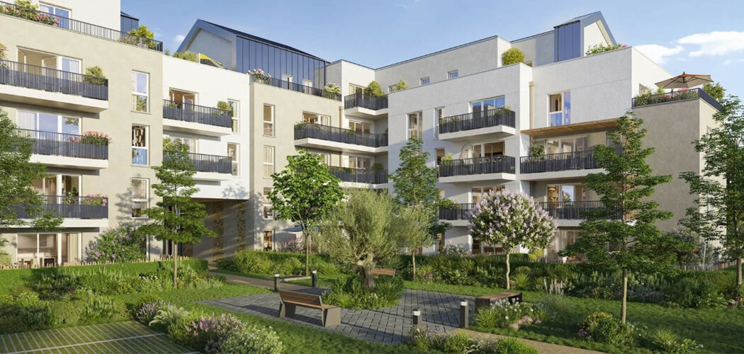 Programme immobilier neuf Les Jardins de l’Ourcq - Meaux cadre paysager proche centre historique et gare (77100) - Référence : 17834