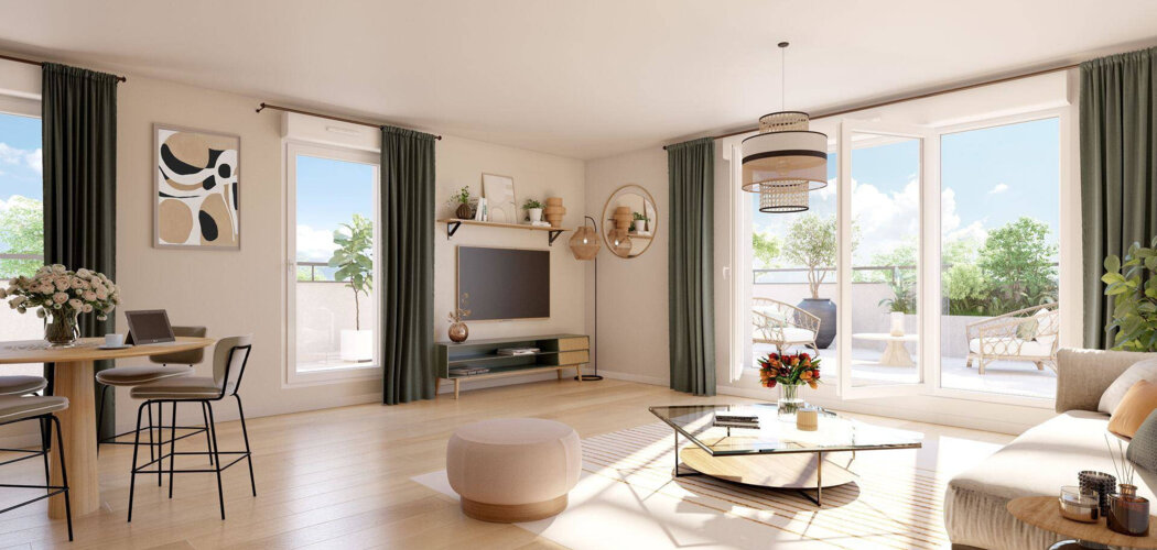 Programme immobilier neuf Be Nature - Melun écoquartier Woodi à 4 min à pied du TZen 2 (77000) - Référence : 16318