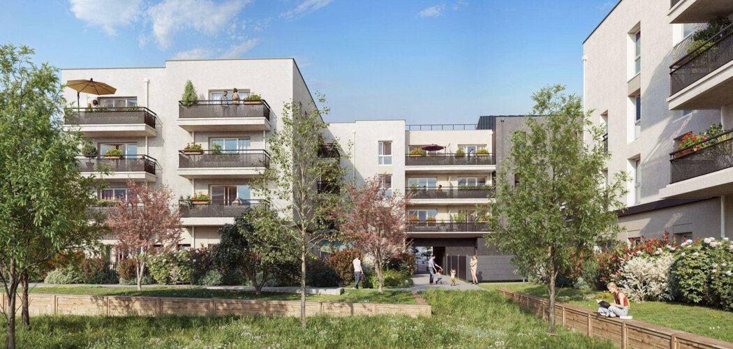 Programme immobilier neuf Be Nature - Melun écoquartier Woodi à 4 min à pied du TZen 2 (77000) - Référence : 16318