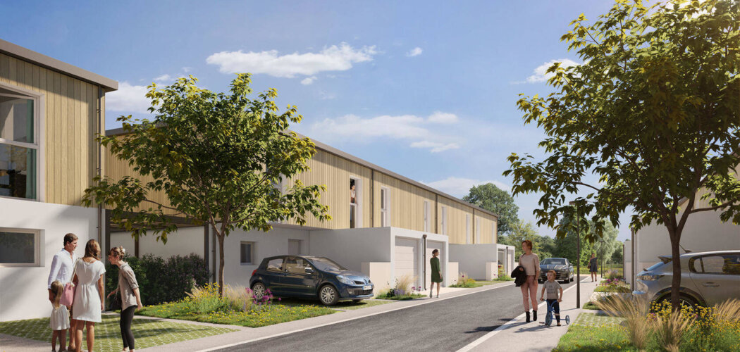 Programme immobilier neuf Be Fine - Melun : Résidence studio–T5 avec cadre écologique et confort optimisé proche des transports (77000) - Référence : 6838