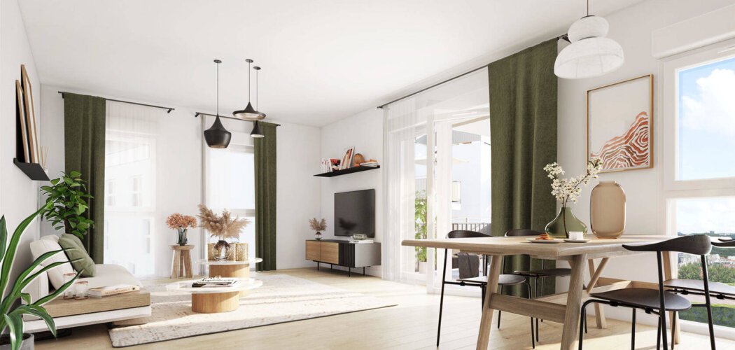 Programme immobilier neuf Be Fine - Melun : Résidence studio–T5 avec cadre écologique et confort optimisé proche des transports (77000) - Référence : 6838