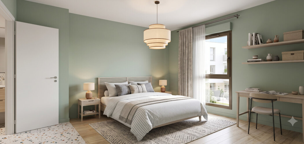 Programme immobilier neuf Be Fine - Melun : Résidence studio–T5 avec cadre écologique et confort optimisé proche des transports (77000) - Référence : 6838