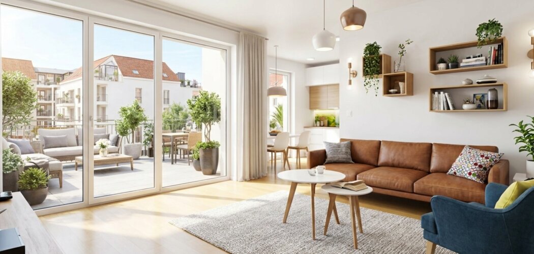 Programme immobilier neuf Les Sentes du Vexin (78) - Meulan-en-Yvelines à deux pas de la gare Meulan Hardricourt (78250) - Référence : 12509