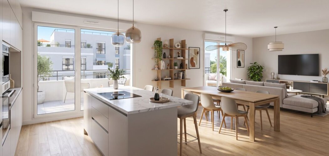 Programme immobilier neuf Le 504 - Moissy-Cramayel centre-ville et Paris Gare de Lyon à 40 min (77550) - Référence : 18503