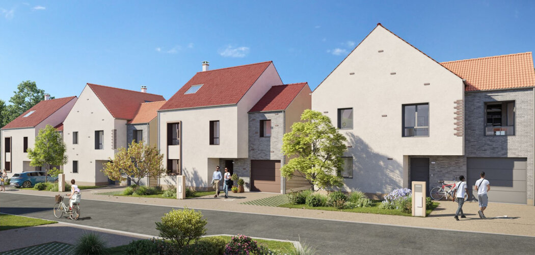 Programme immobilier neuf DOMAINE DE LA PLAINE - Montesson cadre verdoyant proche RER A Sartrouville (78360) - Référence : 17696