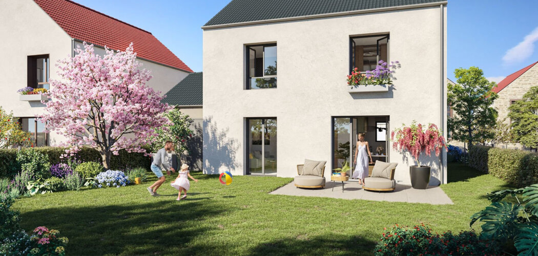 Programme immobilier neuf DOMAINE DE LA PLAINE - Montesson cadre verdoyant proche RER A Sartrouville (78360) - Référence : 17696