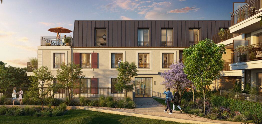 Programme immobilier neuf L Ecrin Harmonie - Montlhéry centre-ville à pied et Paris à moins d’une heure (91310) - Référence : 18569