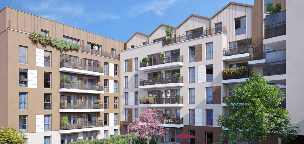 Programme immobilier neuf Domaine du Château - Montlhéry en plein centre ville (91310) - Référence : 16029