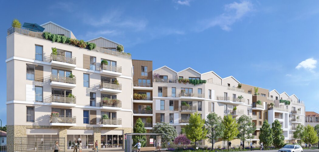 Programme immobilier neuf Domaine du Château - Montlhéry en plein centre ville (91310) - Référence : 16029