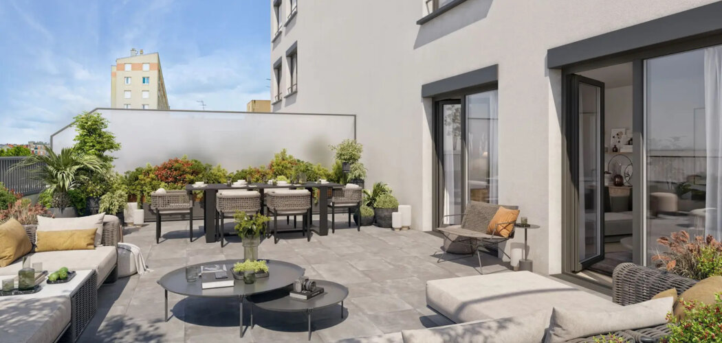 Programme immobilier neuf CARDINAL 8 - Montrouge à proximité commerces et métros lignes 13 et 4 (92120) - Référence : 8329