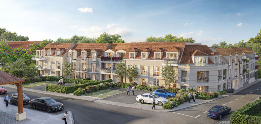 Programme immobilier neuf Le Clos Saint Vincent - Moussy-le-Neuf logements du 2 au 4 pièces en Seine-et-Marne (77230) - Référence : 17924
