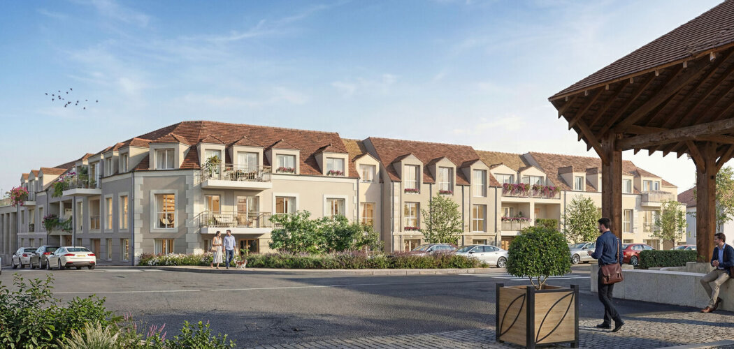 Programme immobilier neuf Le Clos Saint Vincent - Moussy-le-Neuf logements du 2 au 4 pièces en Seine-et-Marne (77230) - Référence : 17924