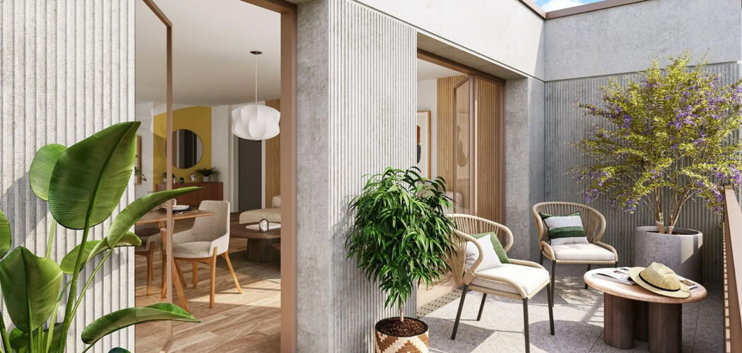 Programme immobilier neuf EKLO - Nanterre logements du 2 au 4 pièces près du parc André-Malraux (92000) - Référence : 17766