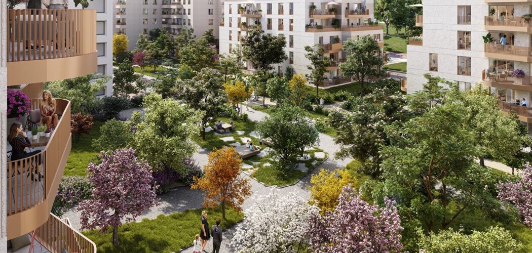 Programme immobilier neuf EKLO - Nanterre logements du 2 au 4 pièces près du parc André-Malraux (92000) - Référence : 17766