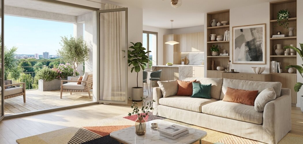 Programme immobilier neuf Jardin Hanaé - Petit Nanterre - Nanterre proche du tram T2 (92000) - Référence : 16635