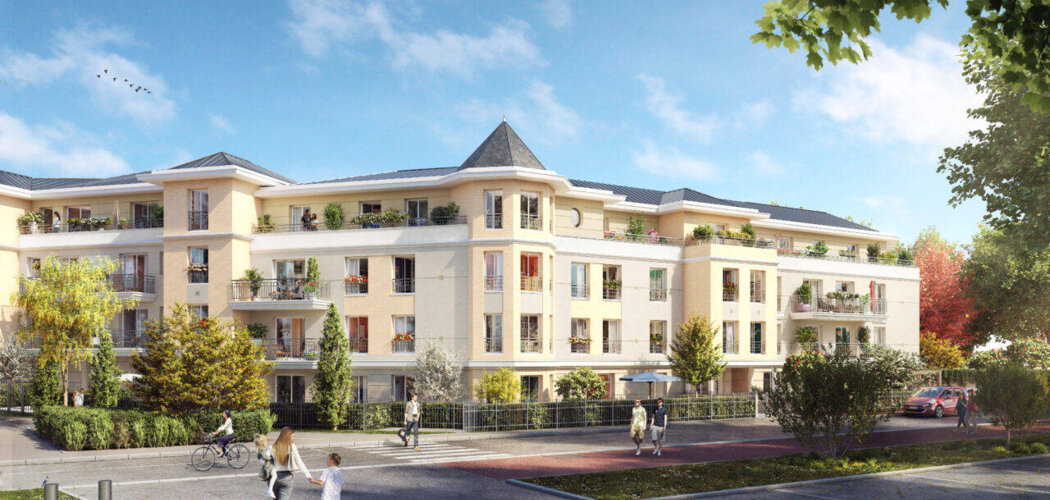 Programme immobilier neuf Domaine des Marmousets -  Noiseau : logements neufs sécurisés et verdoyants proche des commodités (94880) - Référence : 14964