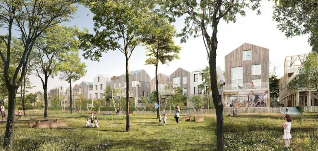 Programme immobilier neuf Belle-Ile-en-Marne - Noisy-le-Grand : Résidence studio–T5 avec cadre champêtre et confort optimisé proche des espaces verts (93160) - Référence : 14229
