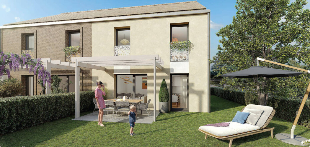 Programme immobilier neuf Villas du Vercors - Orly quartier Longboyau prochet RER C (94310) - Référence : 16348