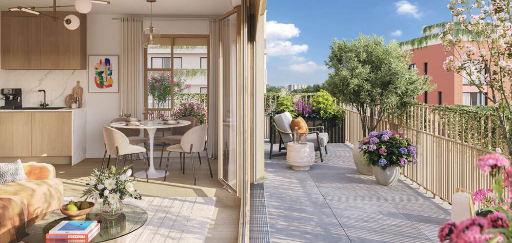 Programme immobilier neuf Mésange - Orly quartier Parc en Scène à proximité du métro 14 et RER C (94310) - Référence : 16753