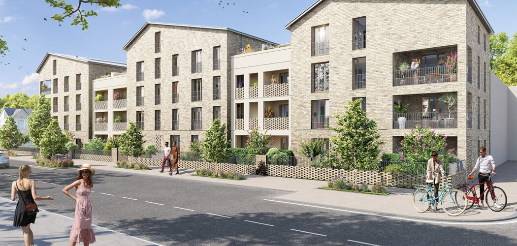Programme immobilier neuf L Ecrin des Cantoux - Ormesson-sur-Marne appartements neufs dans un cadre résidentiel paisible (94490) - Référence : 18568